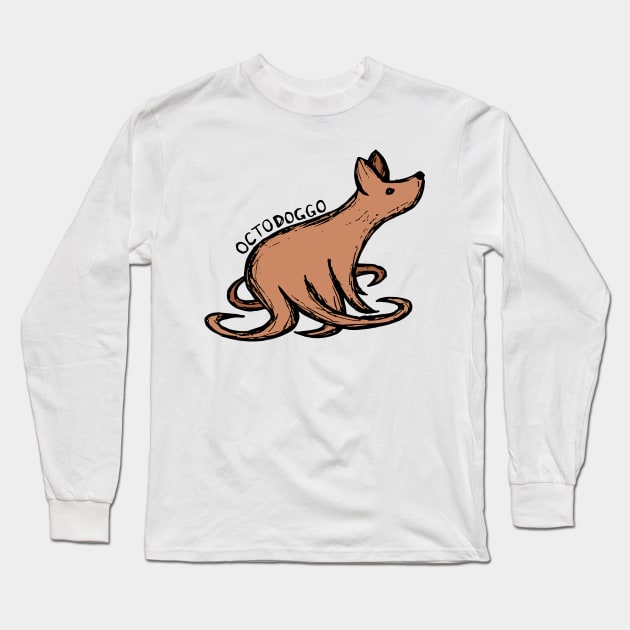 Octo Doggo Long Sleeve T-Shirt by DigitalShards